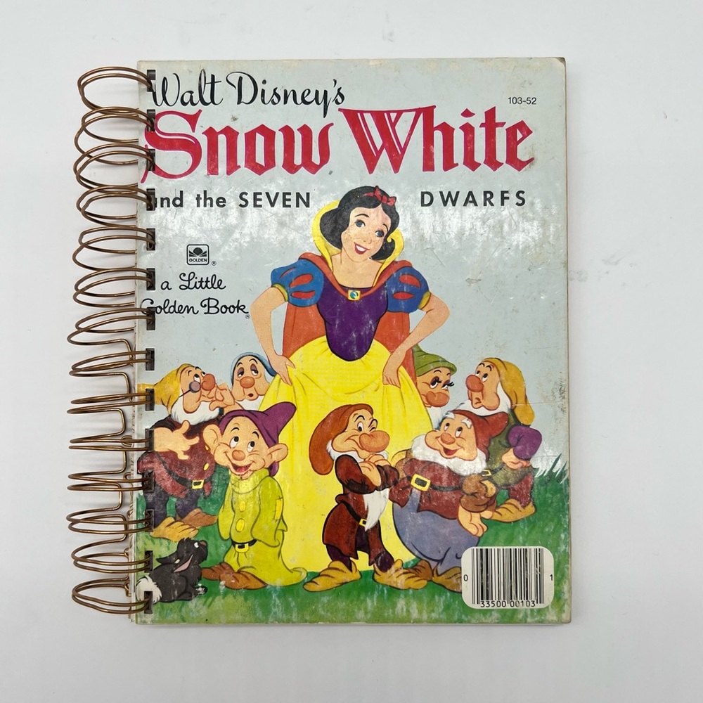 VTG Snow White Children’s Book Transformed Into A Journal